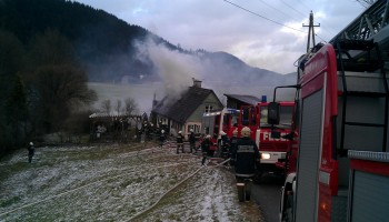 Wohnhausbrand Ybbsitz