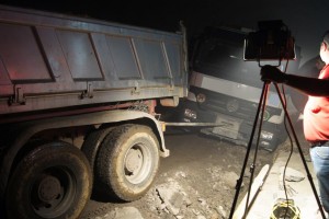 LKW-Bergung Citytunnel-Baustelle (Bild: Andrea Mandl)