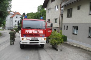 Technischer Einsatz: Auspumparbeiten nach Rohrbruch