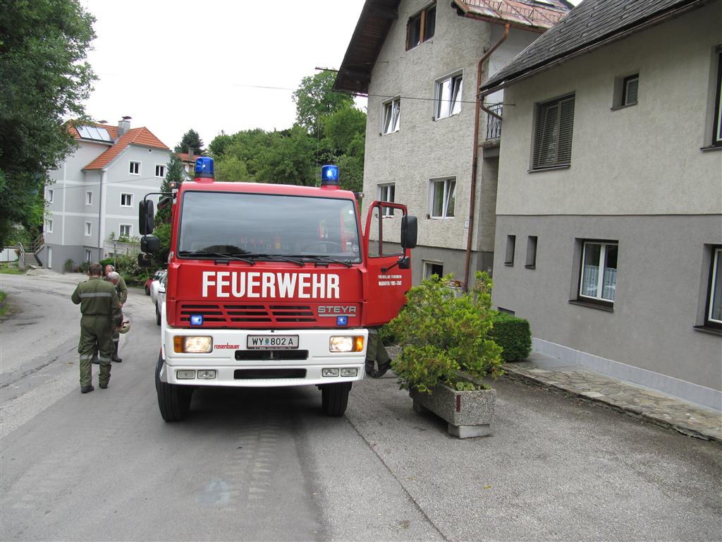 Technischer Einsatz: Auspumparbeiten nach Rohrbruch