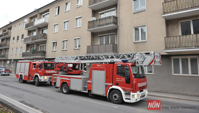 Wohnungsbrand Ybbsitzer Straße (Foto: © Martin Steinbach | NÖN)