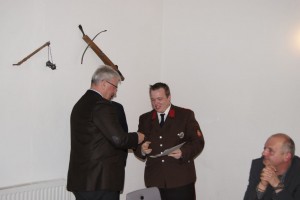 Goldene Verdienstmedaille an OFM Gregor Schmidt