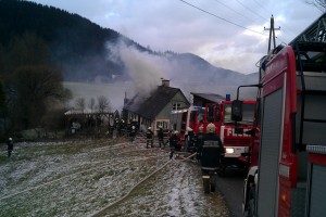 Wohnhausbrand Ybbsitz