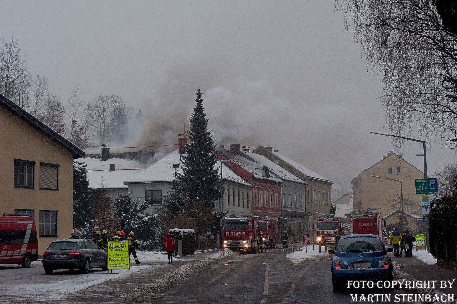 Wohnhausbrand in Weyer