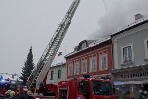 Wohnhausbrand in Weyer