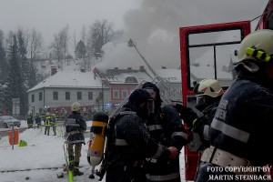 Wohnhausbrand in Weyer