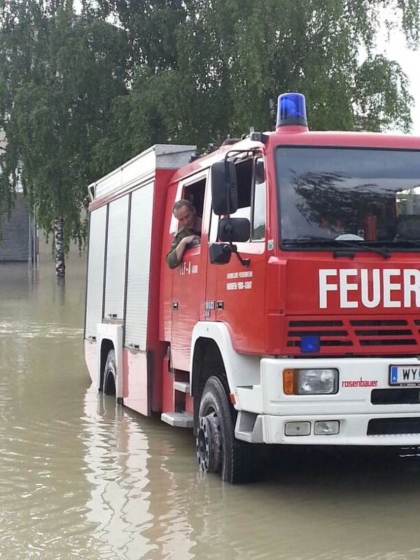 Hochwasser im Bezirk Amstetten